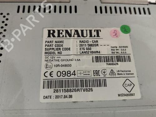Radio RENAULT CLIO IV (BH_) 0.9 TCe 90 (BHNF, BHMA, BHMH, BHJK, BHJR) | BP27433335E6 