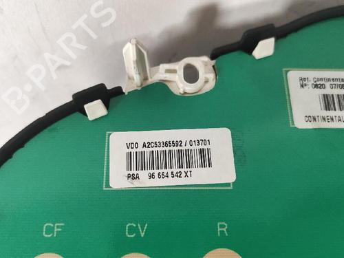 Instrument cluster CITROËN DS3 (SA_) 1.6 THP 155 | BP32260233C47