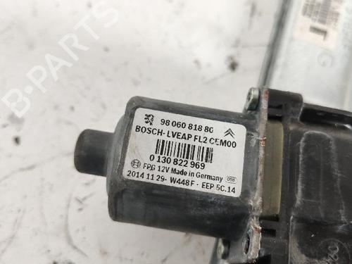 Front left window mechanism PEUGEOT 208 I (CA_, CC_) 1.4 HDi | BP27411833C22