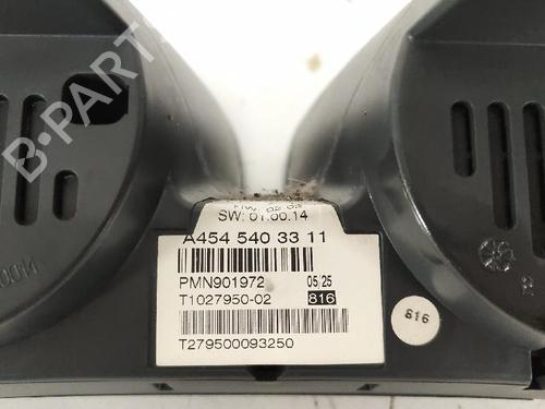 Instrument cluster SMART FORFOUR (454) 1.5 CDI (454.001) | BP28714640C47 