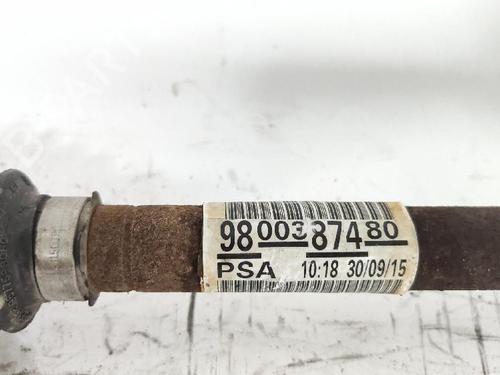 Right front driveshaft PEUGEOT 2008 I (CU_) 1.2 THP 110 / PureTech 110 | BP27433067M39 