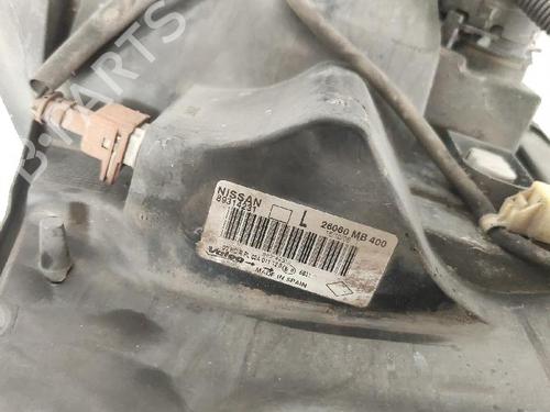 Left headlight NISSAN CABSTAR (F24M, F24W) 35.15 DCI, 45.15 DCI 3.0 (F24M) | BP27730276C28 