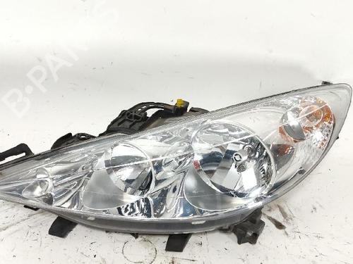 Used Left headlight Left headlight PEUGEOT 207 SW (WK_) 1.4 (73 hp) 33652085 33652085