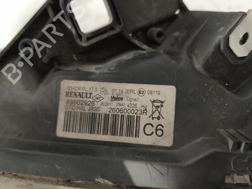 Left headlight RENAULT SCÉNIC III (JZ0/1_) 1.5 dCi | BP32335555C28