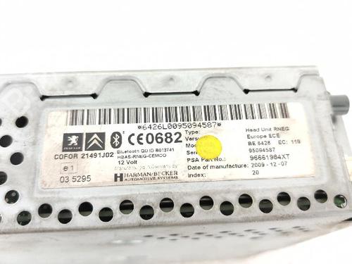 Radio PEUGEOT 3008 I MPV (0U_) 1.6 HDi | BP27427198E6 