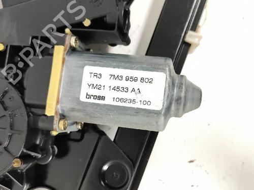 Front right window mechanism VW SHARAN (7M8, 7M9, 7M6) 1.9 TDI | BP27421110C23