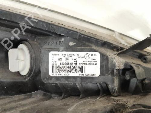 Venstre forlygte OPEL MERIVA B MPV (S10) 1.4 (75) | BP29498296C28 