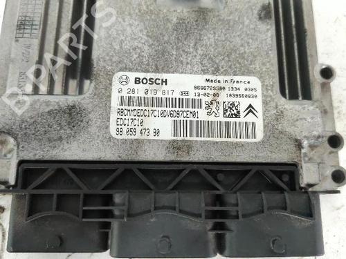 Engine control unit (ECU) CITROËN BERLINGO Box Body/MPV (B9) 1.6 HDi / BlueHDi 75 | BP28123061M57 - Image 3