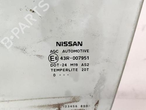 Front left door window NISSAN JUKE (F15) 1.5 dCi | BP27433320C18