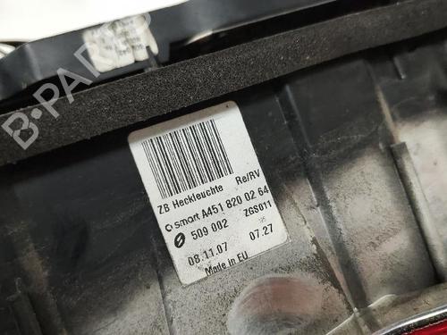 Right taillight SMART FORTWO Coupe (451) 1.0 (451.331, 451.380) | BP27415368C35 - Image 3