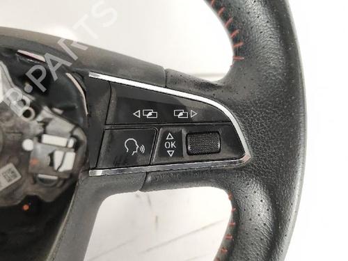 Steering wheel SEAT LEON (5F1) 2.0 TDI | BP40524163C49 - Image 2