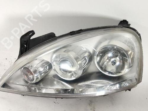 Used Left headlight Left headlight OPEL CORSA C (X01) 1.2 Twinport (F08, F68) (80 hp) 27422125 27422125