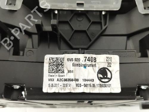Instrument cluster SKODA FABIA III (NJ3) 1.2 TSI | BP27415209C47 