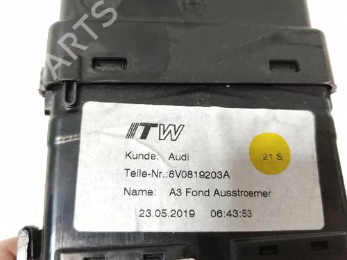 Air vent AUDI A3 (8V1, 8VK) 1.6 TDI | BP27426256I21 - Image 3