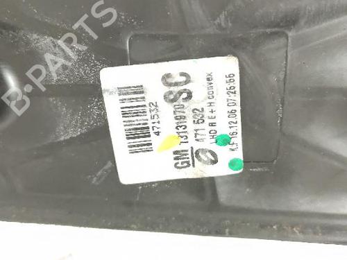 Right mirror OPEL ZAFIRA / ZAFIRA FAMILY B (A05) 1.9 CDTI (M75) | BP27421310C27 