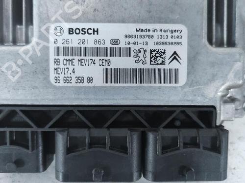 Engine control unit (ECU) CITROËN C3 Picasso (SH_) 1.4 VTi 95 (SH8FSC, SH8FP0, SH8FP6) | BP36447434M57 - Image 2