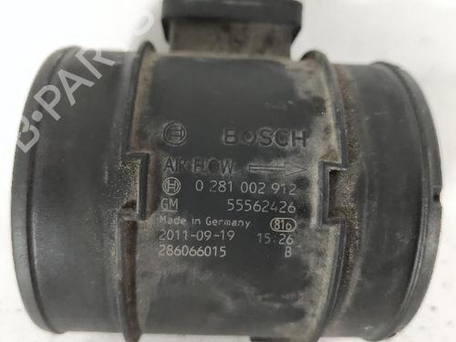 Mass air flow sensor OPEL ZAFIRA TOURER C (P12) 2.0 CDTi (75) | BP27428363M95 - Image 2