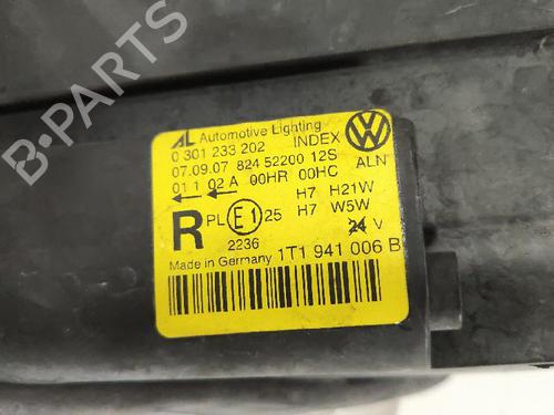 Right headlight VW TOURAN (1T1, 1T2) 1.9 TDI | BP27432110C29 