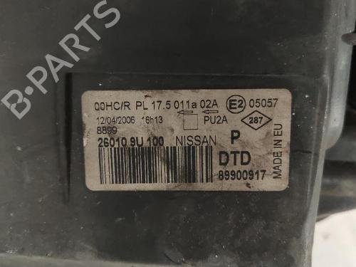 Right headlight NISSAN NOTE (E11, NE11) 1.4 | BP27424727C29 