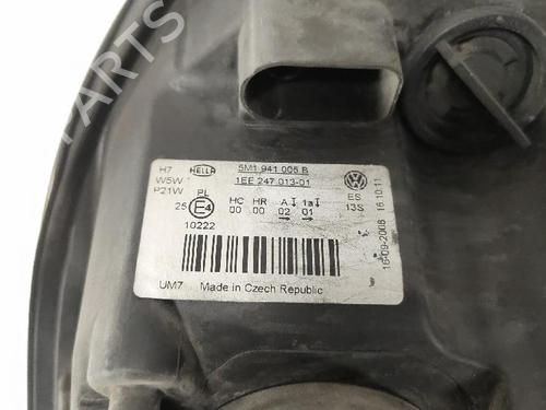 Left headlight VW GOLF PLUS V (5M1, 521) 1.2 TSI | BP30191944C28 