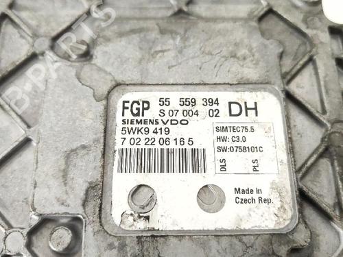 Engine control unit (ECU) OPEL ASTRA H (A04) 1.6 (L48) | BP33163971M57 - Image 2