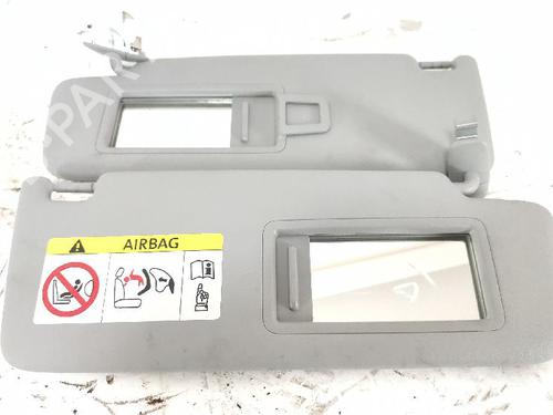 Used Left sun visor Left sun visor AUDI A4 Allroad B9 (8WH, 8WJ) 2.0 TDI quattro (150 hp) 27426443 27426443