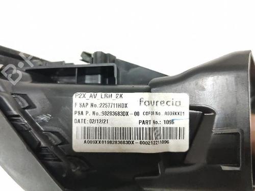 Air vent PEUGEOT 208 II (UB_, UP_, UW_, UJ_) 1.2 PureTech 75 | BP29298361I21 