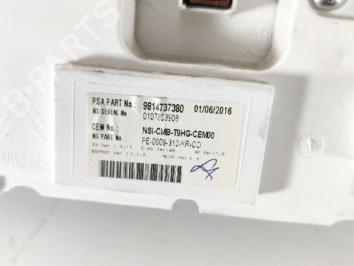 Instrument cluster PEUGEOT 308 II (LB_, LP_, LW_, LH_, L3_) 1.6 BlueHDi 120 | BP27431849C47 