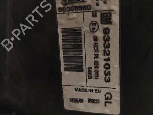 Right headlight OPEL MERIVA A MPV (X03) 1.3 CDTI (E75) | BP27424592C29 