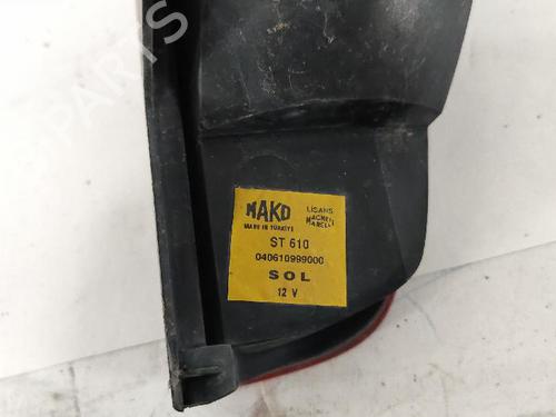 Left taillight FIAT DOBLO Box Body/MPV (223_) 1.9 JTD (223ZXE1A) | BP27426507C34 