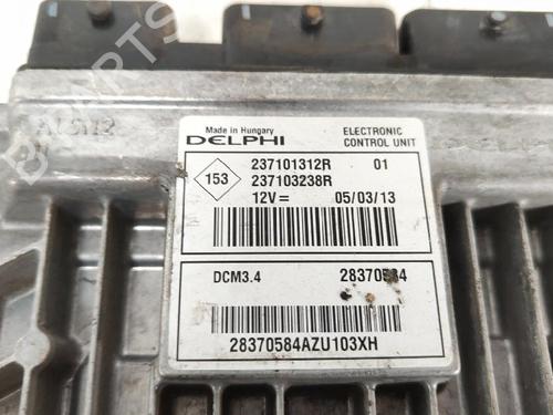 Engine control unit (ECU) RENAULT TWINGO II (CN0_) 1.5 dCi 75 | BP27411155M57 