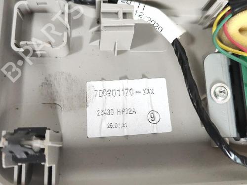 Interior roof light NISSAN QASHQAI II (J11, J11_) 1.3 DIG-T | BP27425368I8 