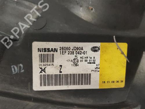 Left headlight NISSAN QASHQAI I (J10, NJ10) 1.5 dCi | BP27423820C28 