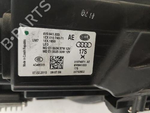 Left headlight AUDI A3 (8V1, 8VK) S3 quattro | BP34534549C28  - Image 8