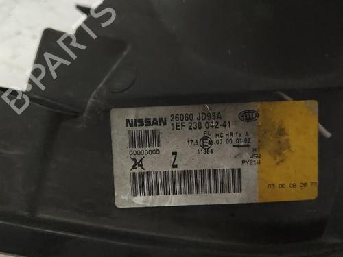 Left headlight NISSAN QASHQAI I (J10, NJ10) 1.6 | BP27432318C28