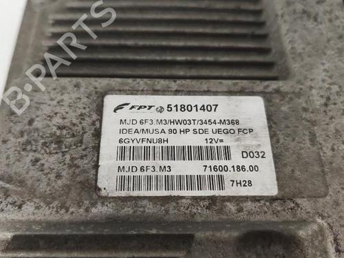 Engine control unit (ECU) LANCIA MUSA (350_) 1.3 D Multijet (350.AXG11, 350.AXG1A) | BP27412824M57 - Image 2