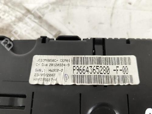 Instrument cluster CITROËN C4 Picasso I MPV (UD_) 2.0 HDi 138 | BP27430989C47 