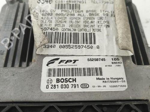 Engine control unit (ECU) ALFA ROMEO GIULIETTA (940_) 1.6 JTDM (940FXD1A) | BP33112852M57 - Image 3
