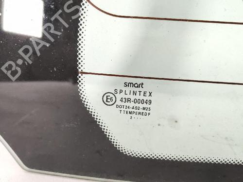 Szyba klapy tylnej / bagażnika SMART CABRIO (450) 0.6 (S1OLA1, 450.441, 450.442, 450.443) | BP30295163C64
