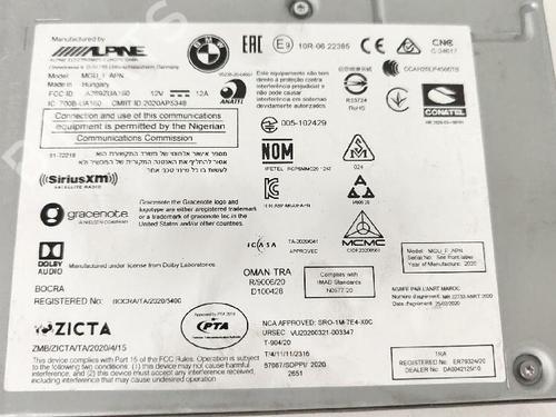 Radio BMW 1 (F40) 118 i | BP38643544E6 - Image 3
