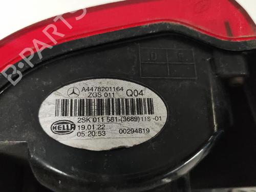 Left taillight MERCEDES-BENZ VITO Van (W447) 114 CDI (447.601, 447.603, 447.605) | BP36001357C34 - Image 4