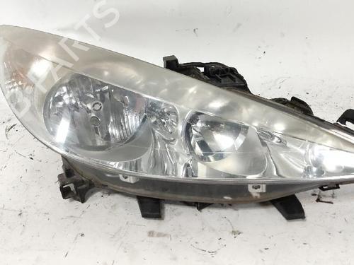 Used Right headlight PEUGEOT 207 (WA_, WC_) 1.6 HDi (90 hp) 27431973