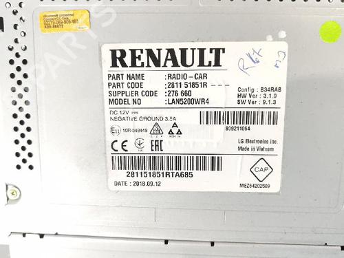 Radio DACIA SANDERO II 1.0 LPG (B8ML) | BP27925544E6 - Image 4