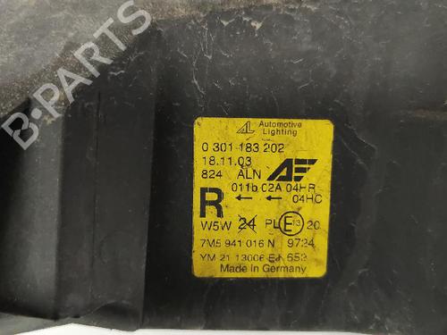 Right headlight FORD GALAXY I (WGR) 1.9 TDI | BP27416788C29 