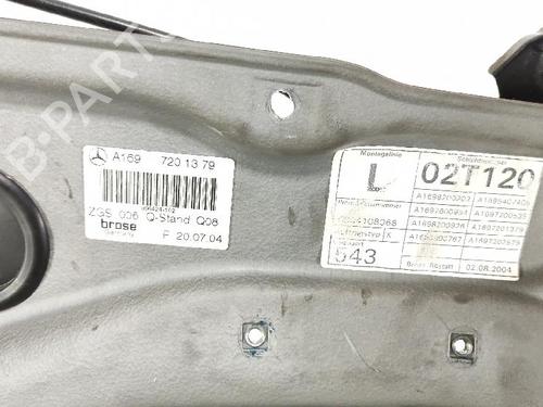 Front left window mechanism MERCEDES-BENZ A-CLASS (W169) A 200 CDI (169.008, 169.308) | BP27416141C22