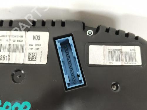 Instrument cluster VW POLO V (6R1, 6C1) 1.2 TDI | BP27419546C47 