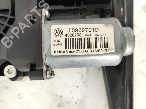Front left window mechanism VW TOURAN (1T1, 1T2) 2.0 TDI | BP29747105C22 
