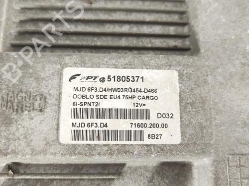 Engine control unit (ECU) FIAT DOBLO Box Body/MPV (223_) 1.3 D Multijet | BP27415720M57 