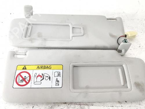 Used Left sun visor VW POLO VI (AW1, BZ1, AE1) 1.0 MPi (80 hp) 30295190