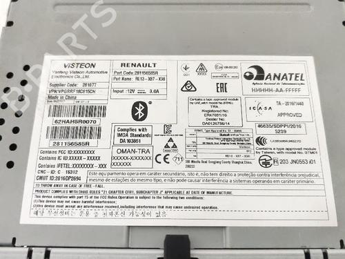Radio RENAULT CAPTUR I (J5_, H5_) 0.9 TCe 90 | BP37711190E6 - Image 5